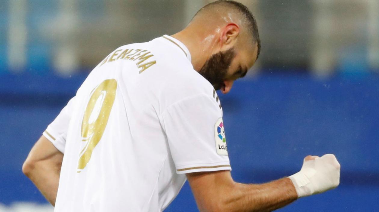 Karim Benzema, delantero francés. 