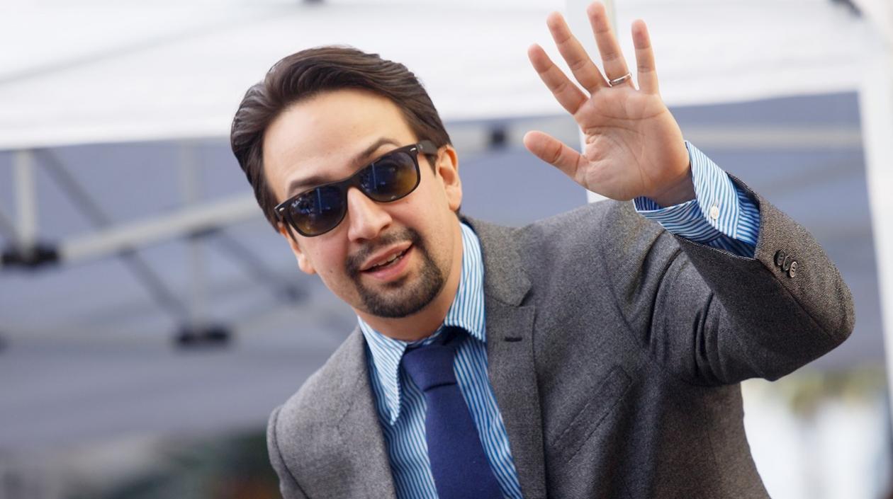 El actor y dramaturgo Lin-Manuel Miranda.