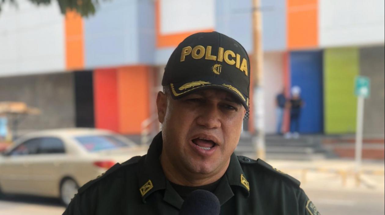 Jorge Pinzón, comandante operativo (E) de la Mebar.