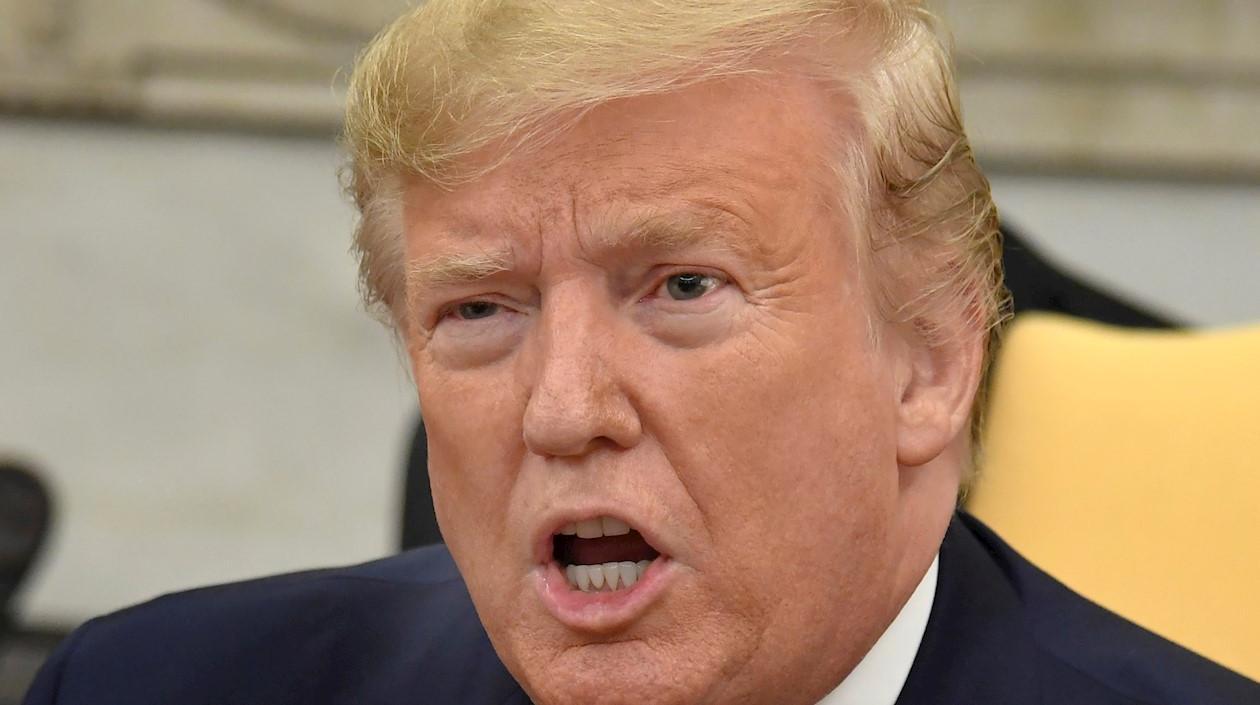 Donald Trump, presidente de los Estados Unidos.