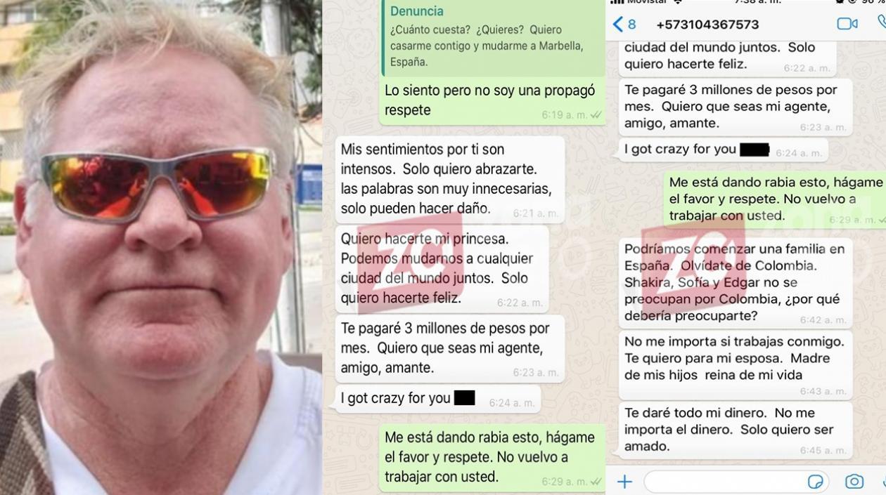 Brian Harrington y los dos de los chats.