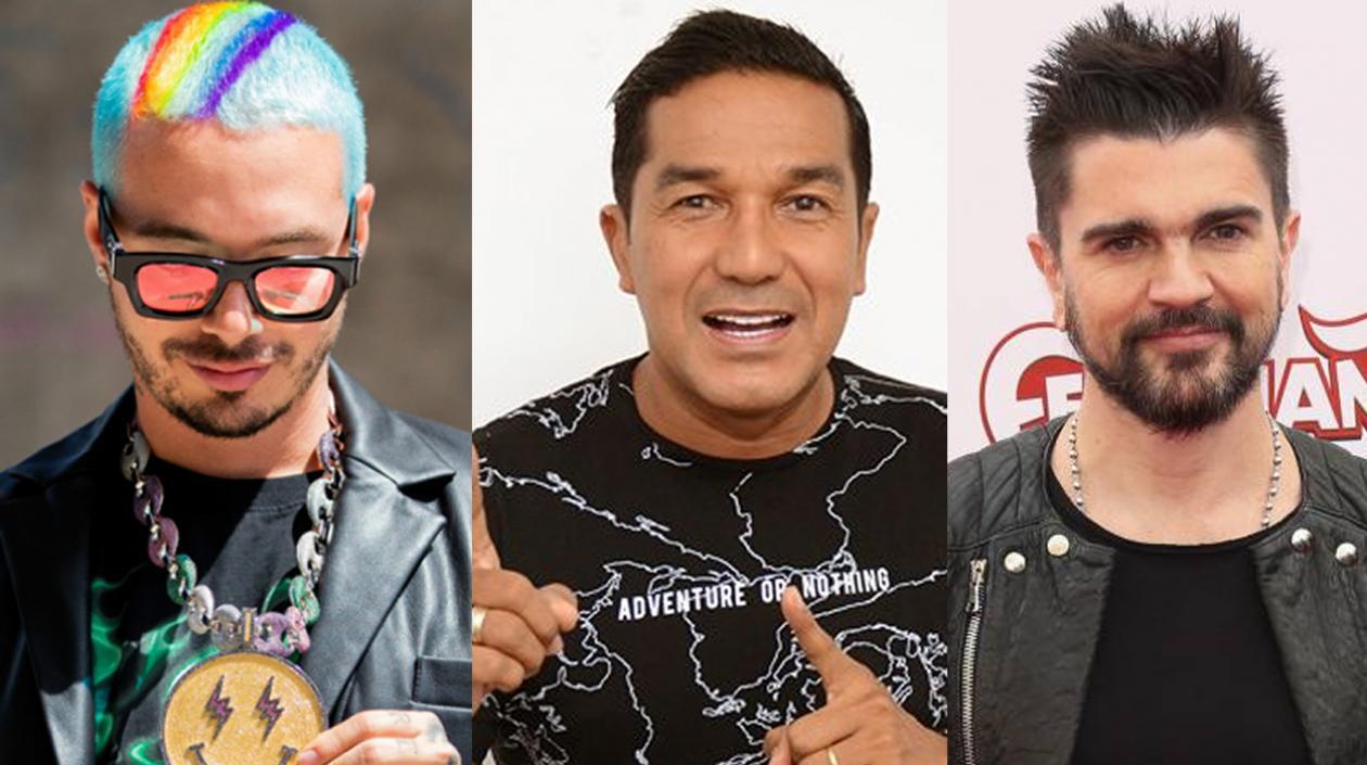 J Balvin, Checo Acosta y Juanes, algunos de los nominados.