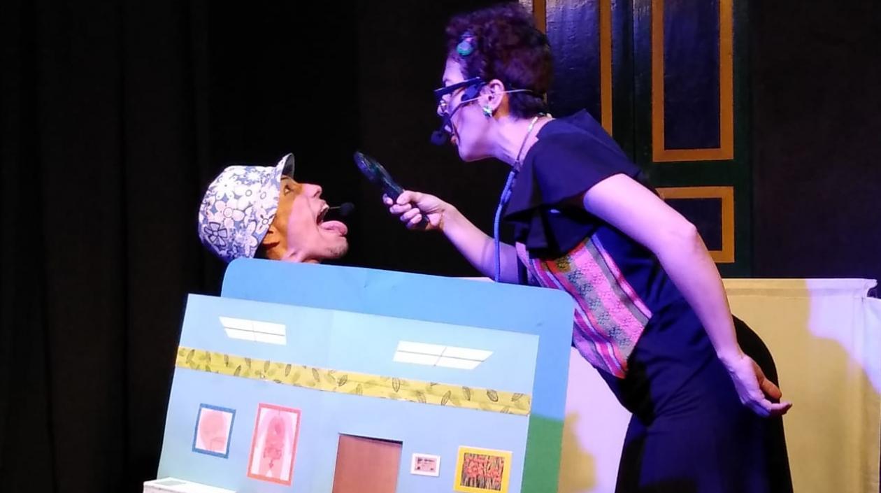 Actores de la obra 'Curioso libro'.