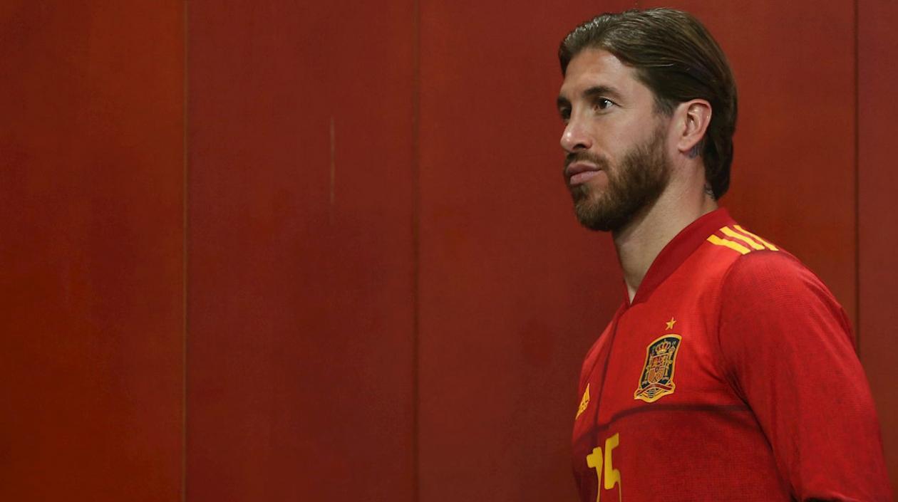 Sergio Ramos, defensa español. 