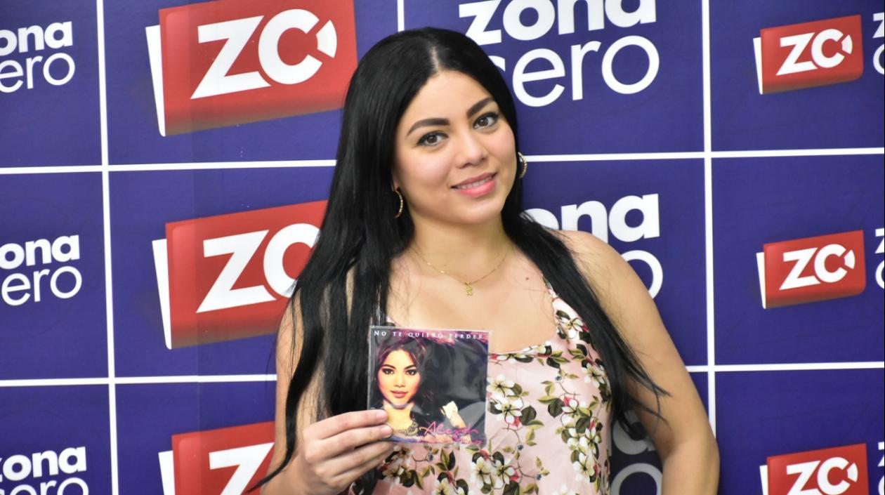 Alejah, cantante barranquillera.