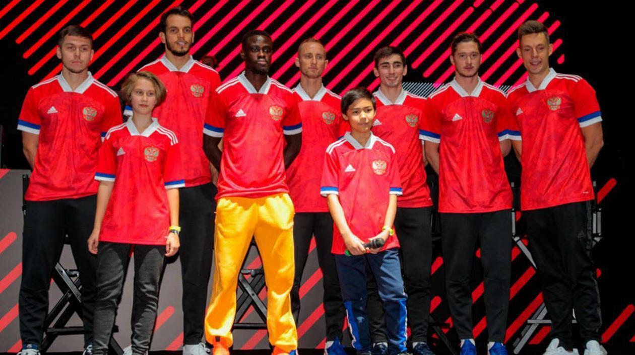 Camiseta de la selección Rusia. 