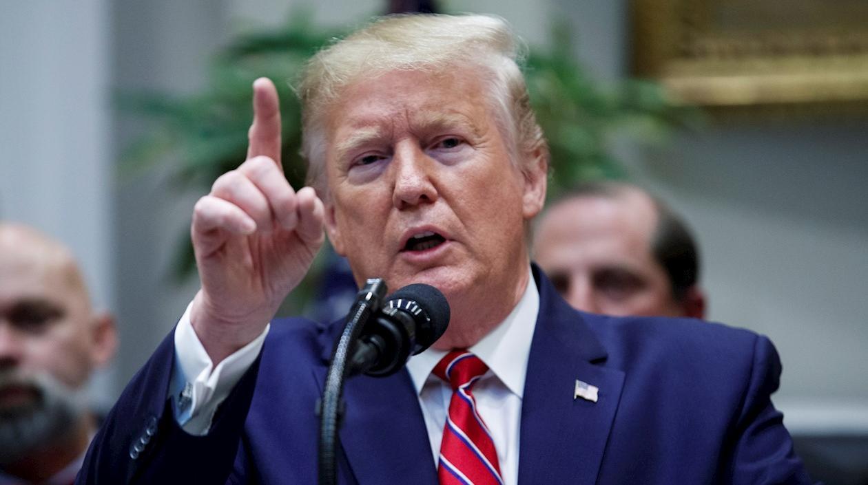 Donald Trump, presidente de Estados Unidos.