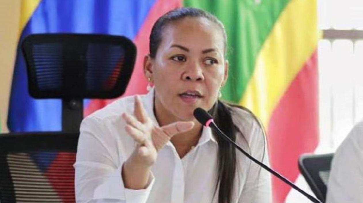 Yolanda Wong, exsecretaria del Interior de Cartagena.