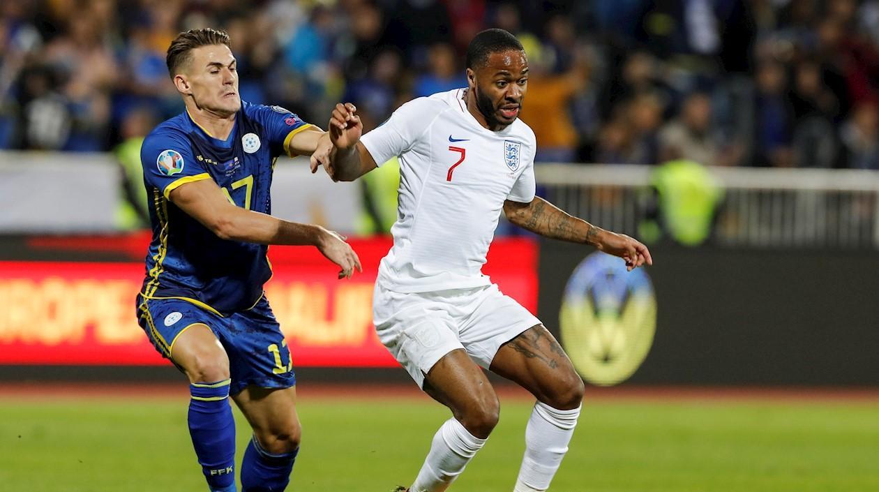 El delantero Raheem Sterling.