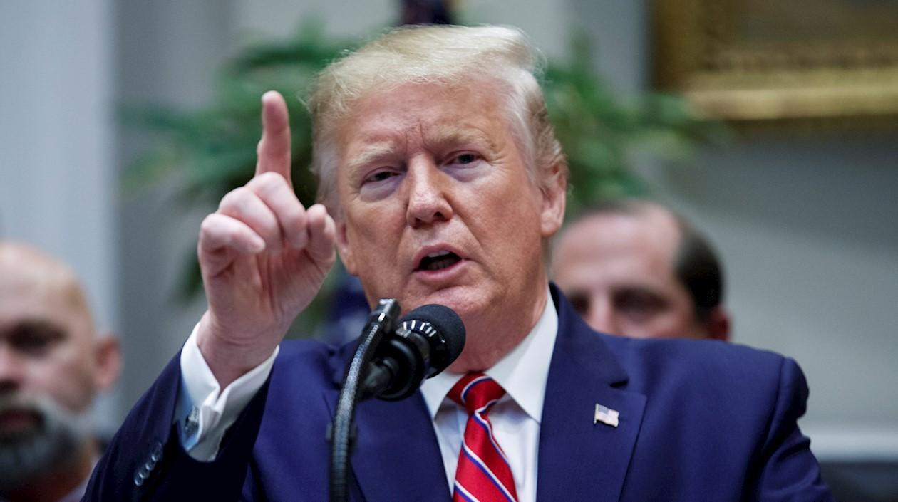 Donald Trump, presidente de Estados Unidos.