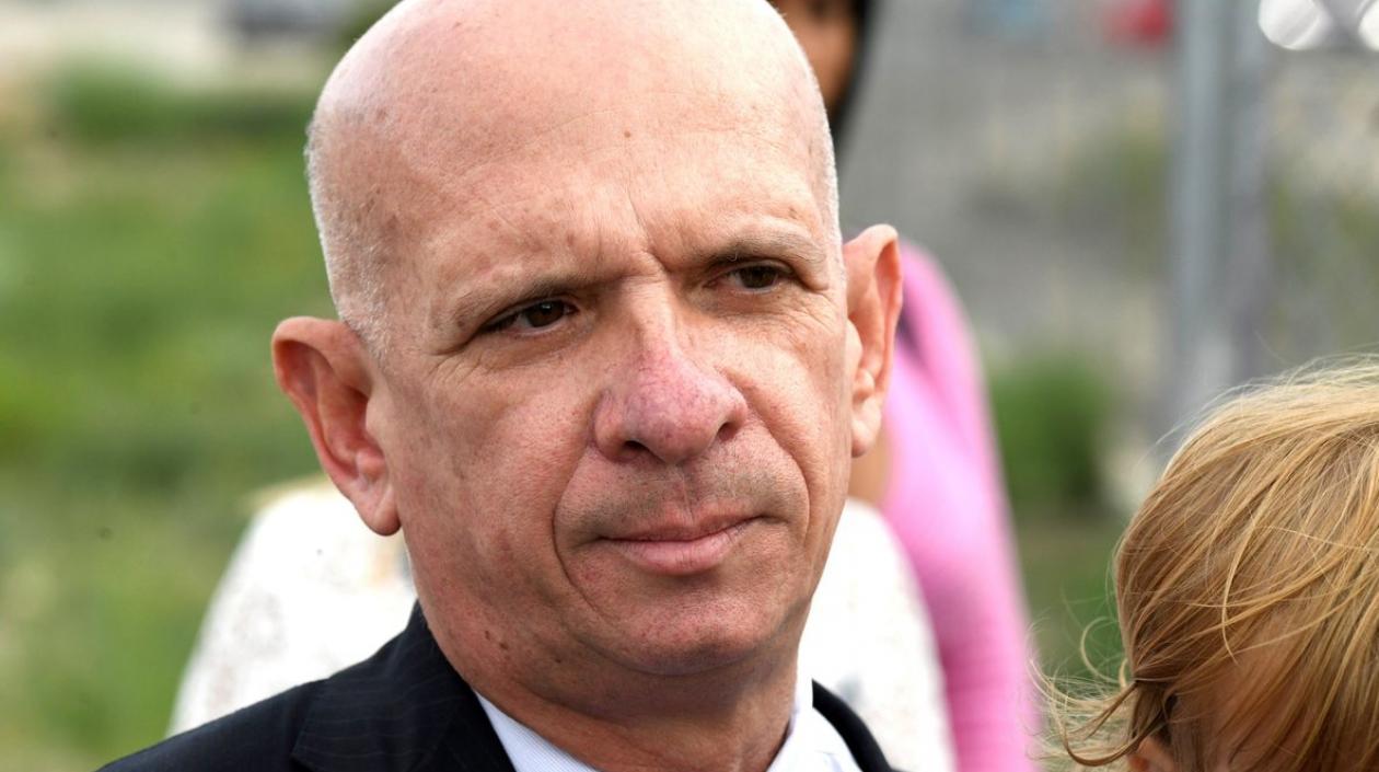 El exgeneral venezolano Hugo Armando Carvaja el pasado mes de septiembre a su salida de la prisión de Estremera (Madrid).