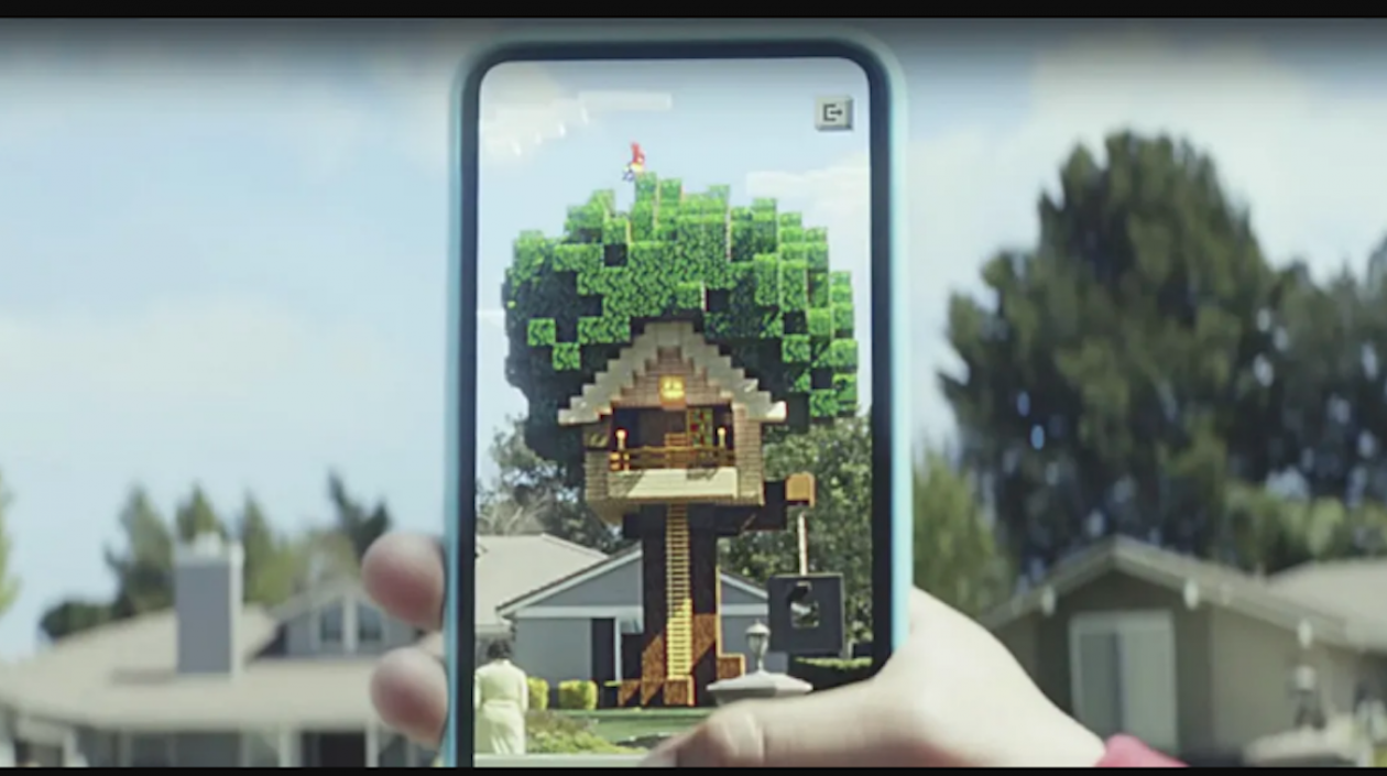 "Minecraft Earth ya está disponible en Estados Unidos y se presentó oficialmente este sábado en Nueva York.