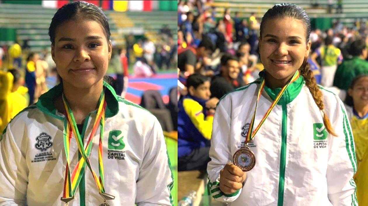 Las hermanas Shanee y Sharon Torres.