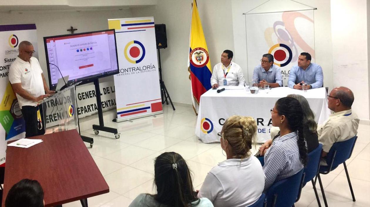 Rendición de cuentas de la CGR en el Atlántico.