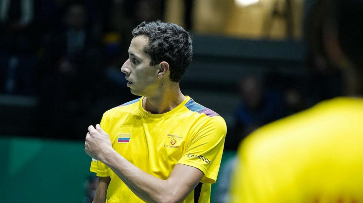 Daniel Galán, tenista colombiano. 