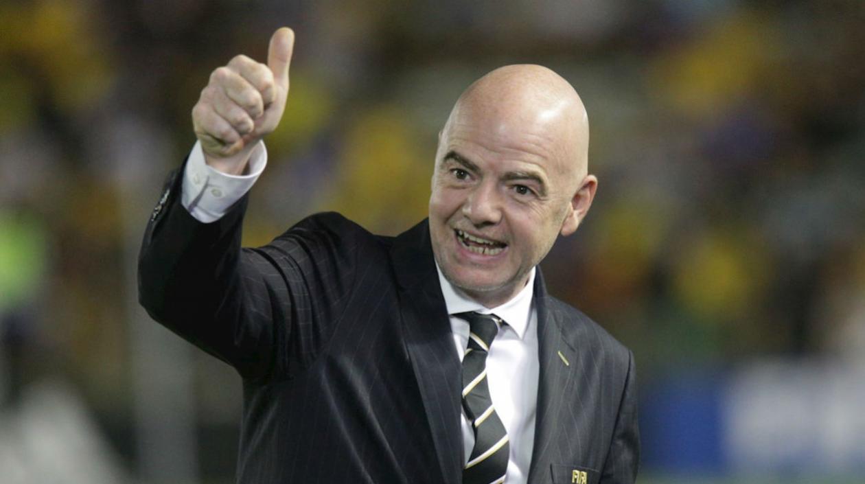 Gianni Infantino, presidente de la FIFA. 