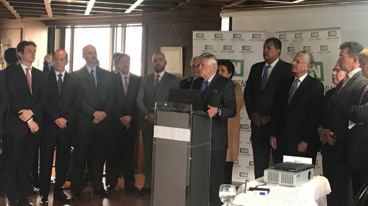 Miembros del Consejo Gremial Nacional.