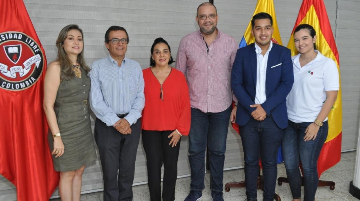 Funcionarios de Unilibre y de Funitacol.