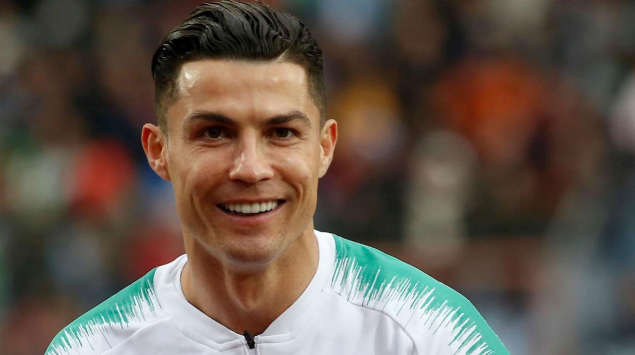 Cristiano Ronaldo, delantero portugués. 