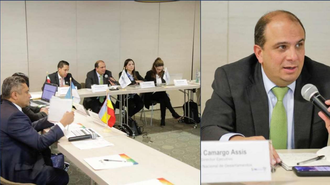 Carlos Camargo Assis, director de la Federación Nacional de Departamentos.