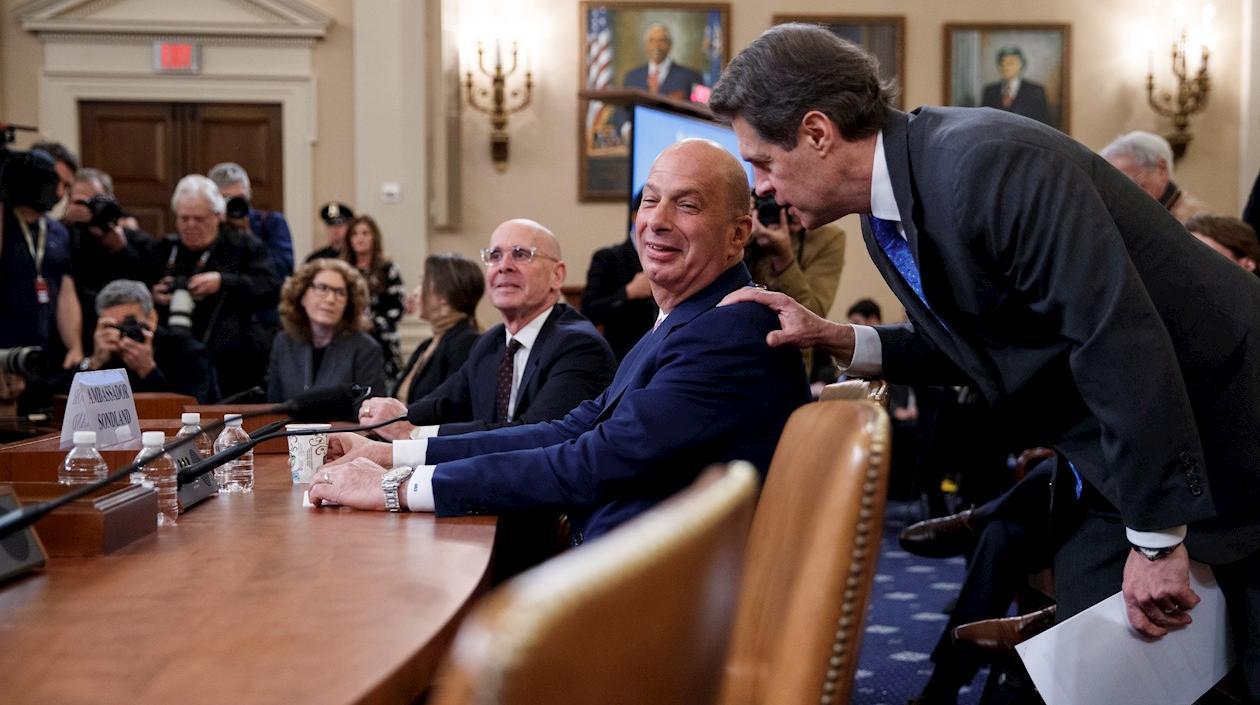 Gordon Sondland, embajador de EE.UU. ante la Unión Europea (UE).