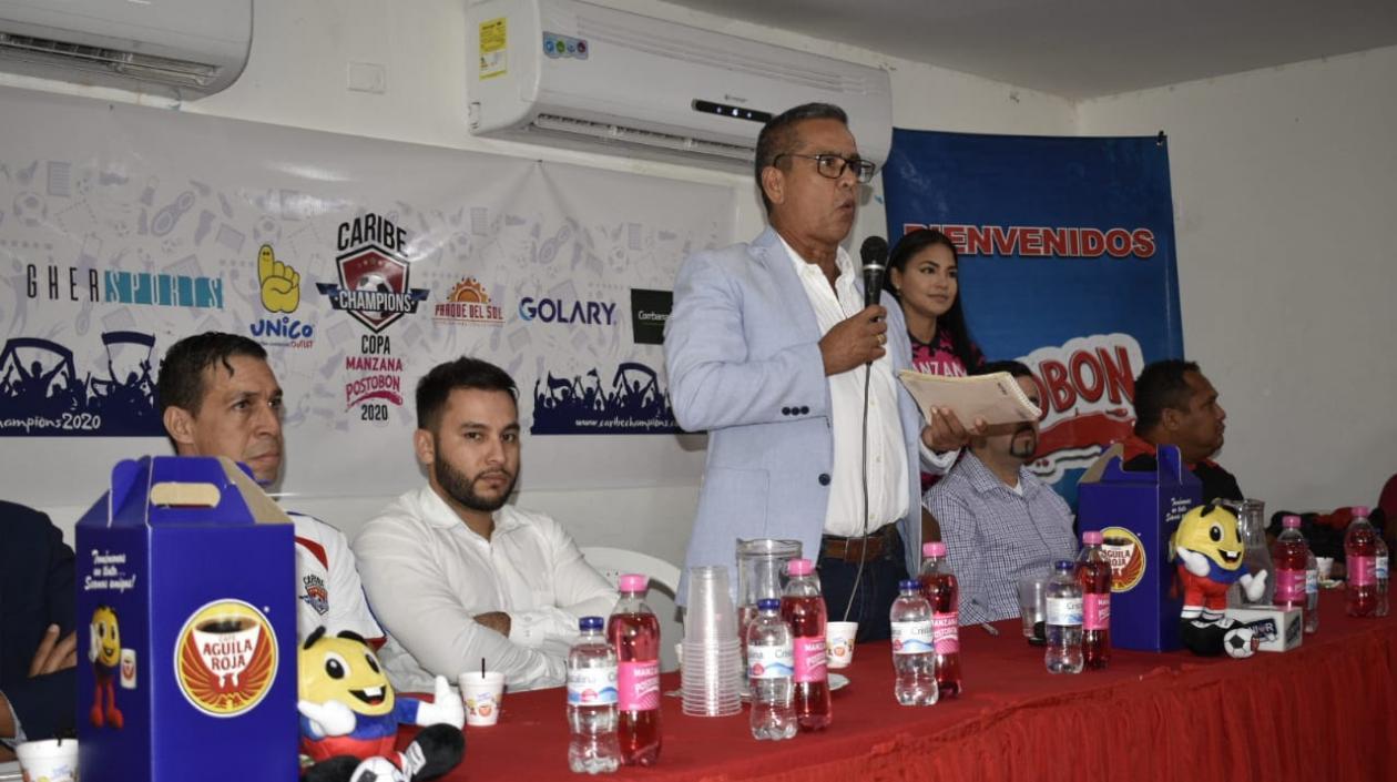 Carlos Bolívar, director general del torneo. 