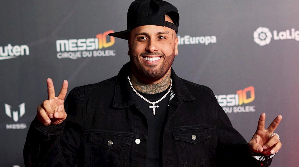 Nicky Jam, reguetonero puertorriqueño.