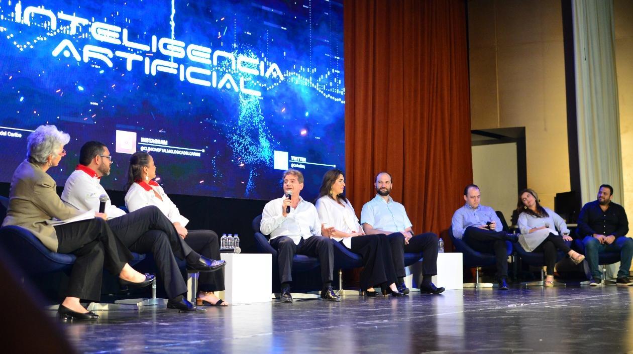 Momentos de la presentación.