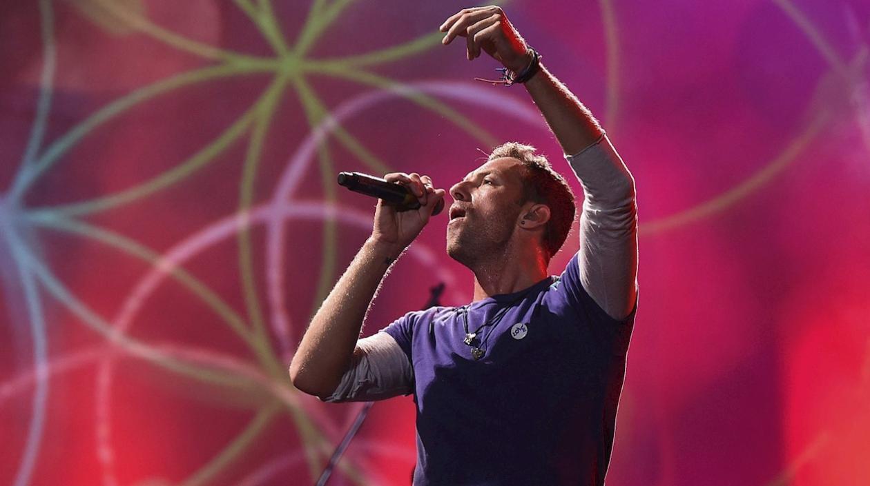Chris Martin, líder de Coldplay.