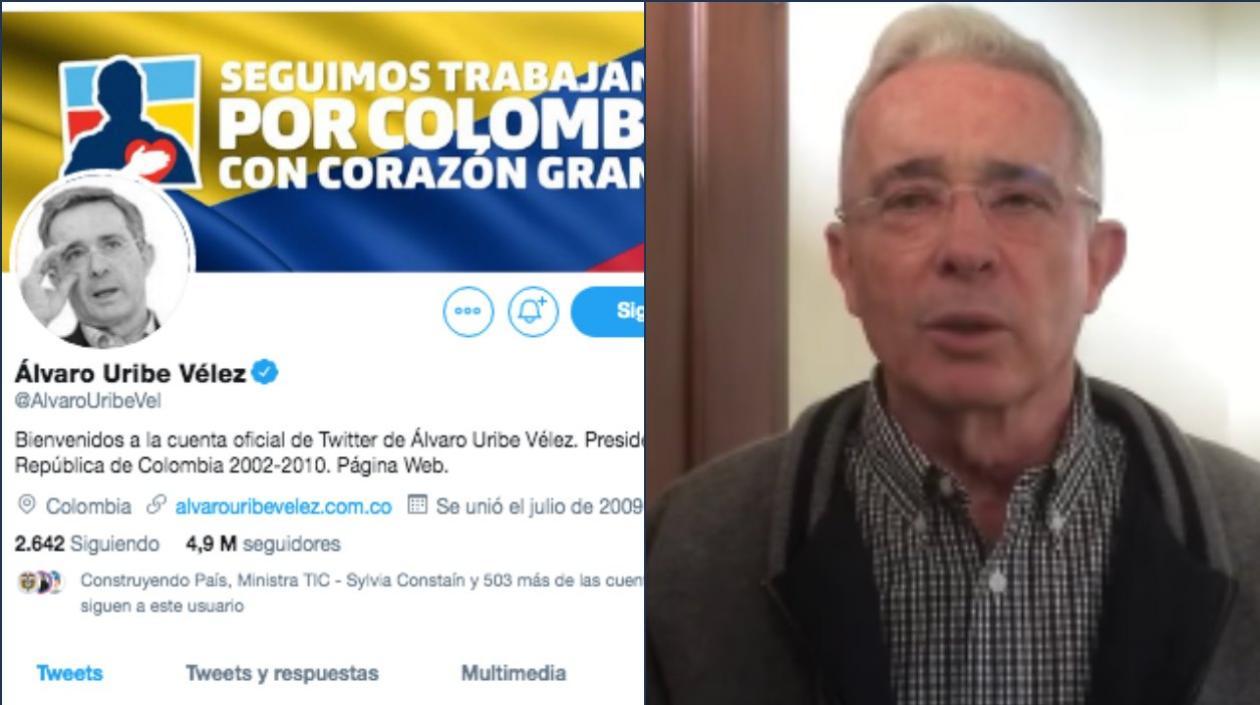 El expresidente informó sobre bloqueo temporal a su cuenta.