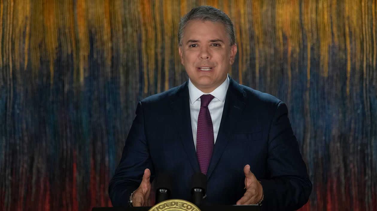El Presidente de la República, Iván Duque.