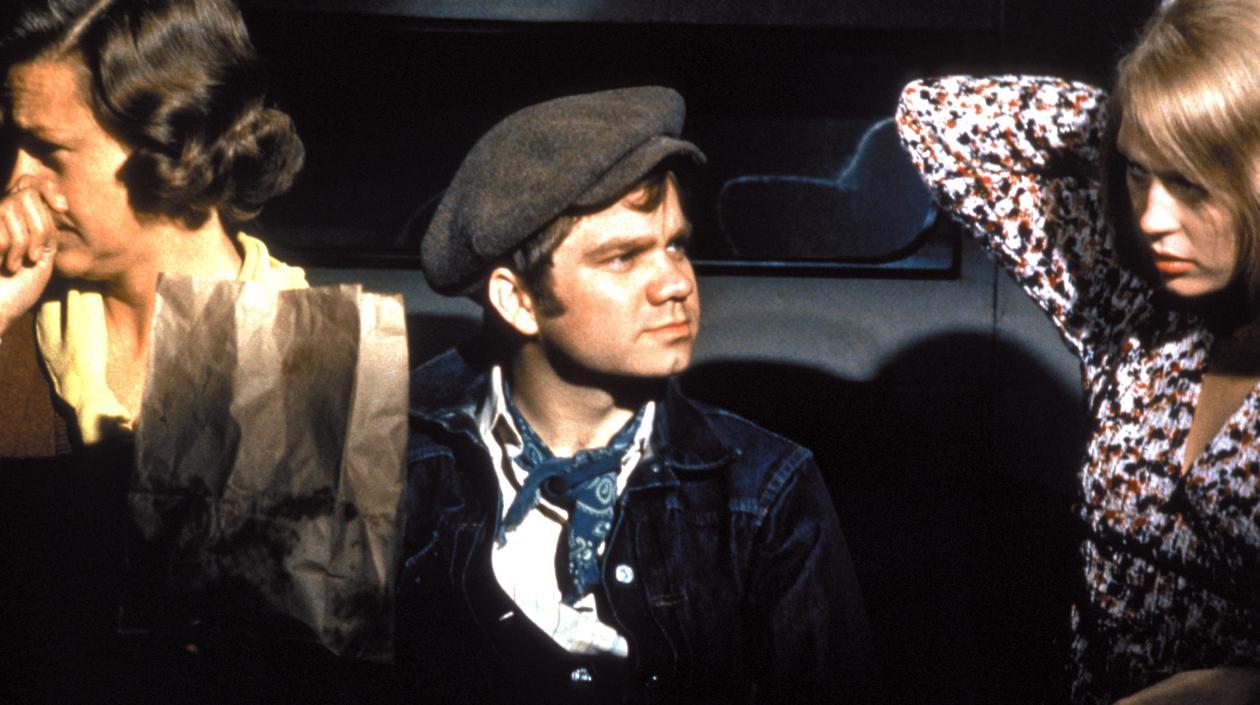 Michael J. Pollard en 'Bonnie & Clyde' (1967).