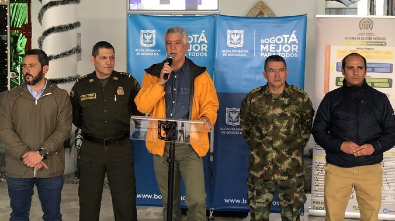 El Alcalde de Bogotá, Enrique Peñalosa.