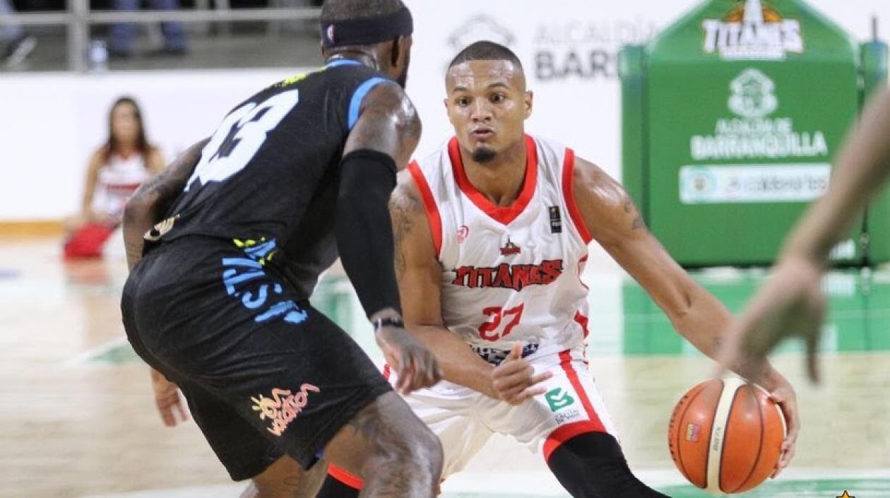 Jesús Medida en acción de partido. 