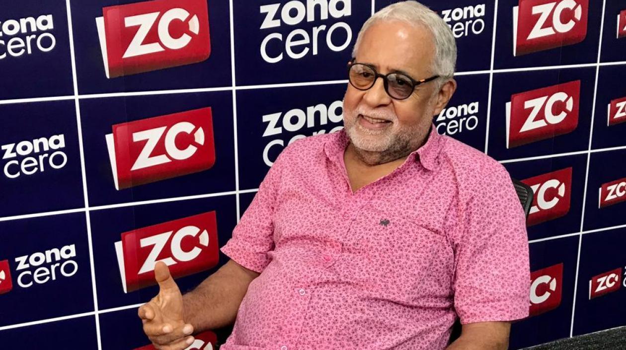 El artista cartagenero Aníbal Olier.