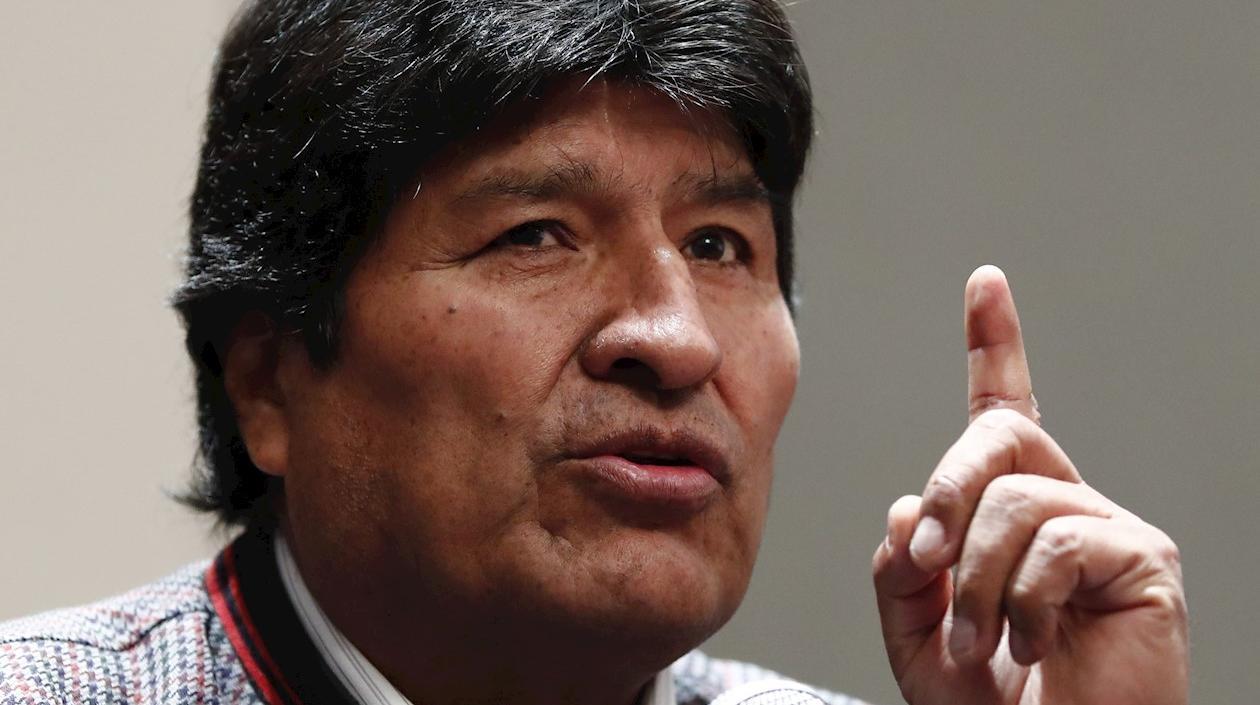 El expresidente de Bolivia, Evo Morales.