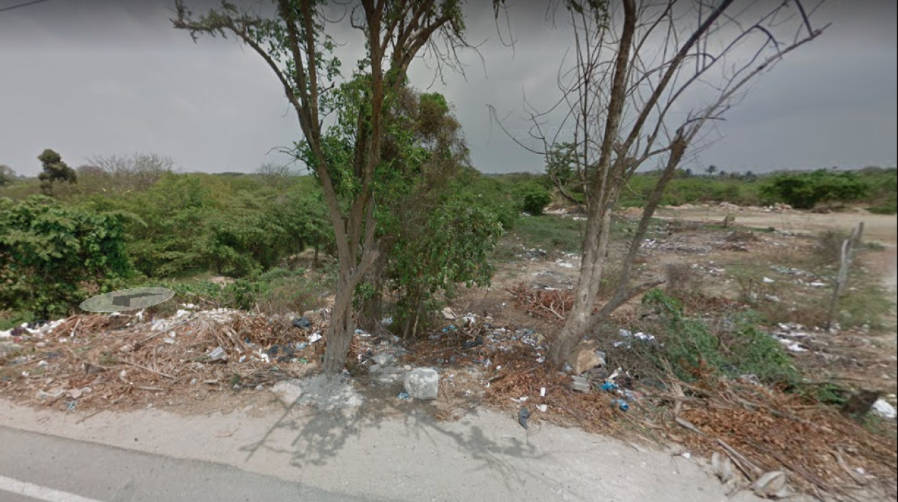 Sector del corregimiento de Juan Mina.