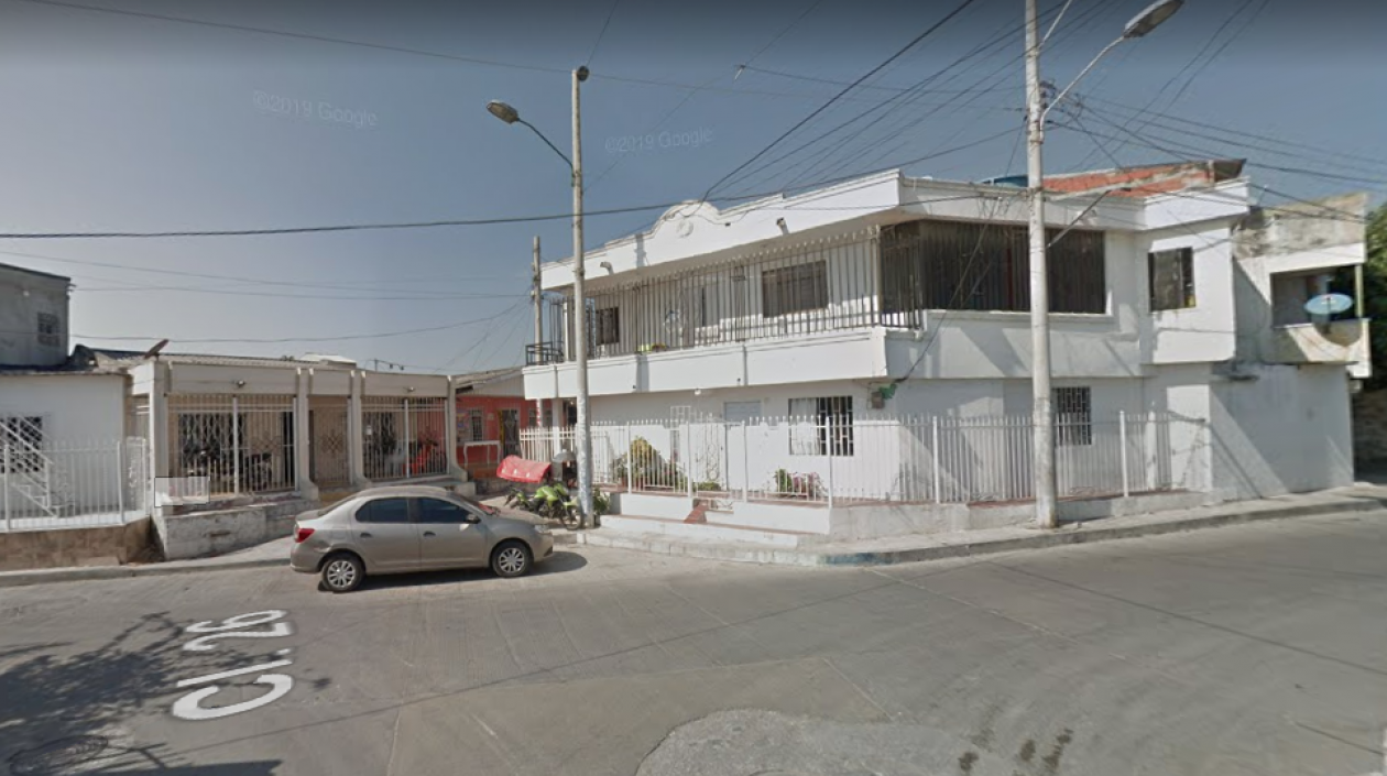 Sector del barrio Costa Hermosa.