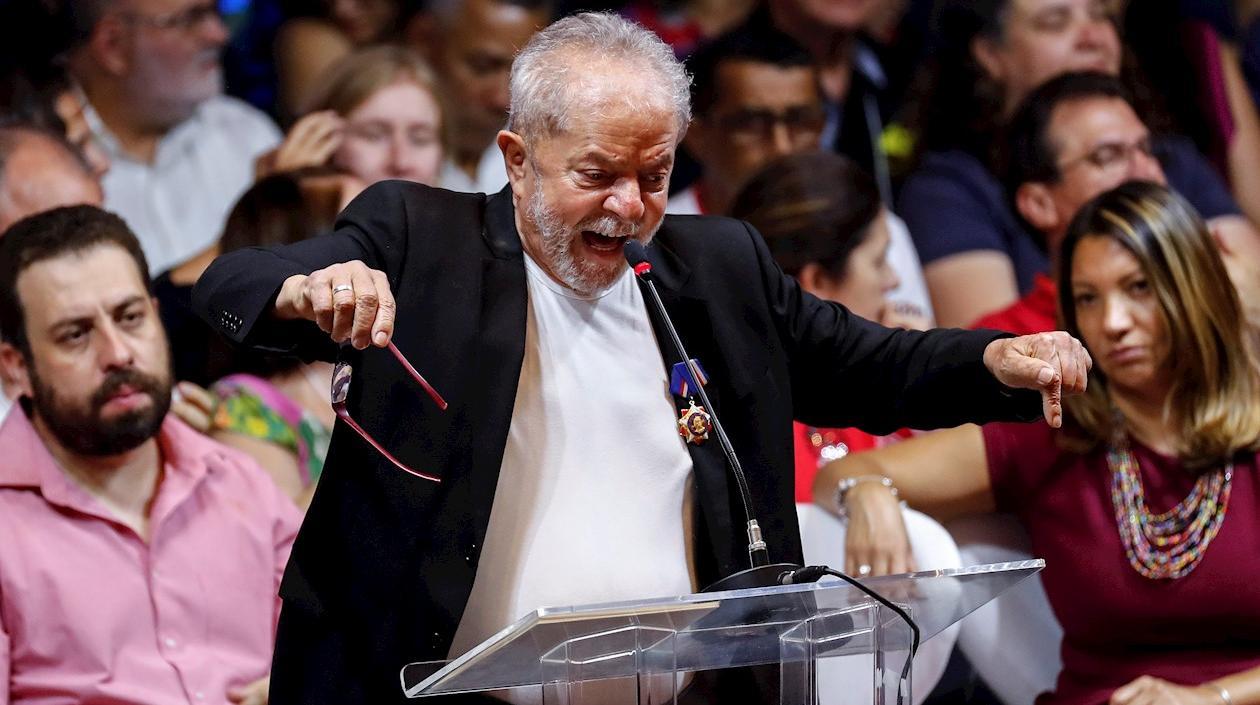 El expresidente brasileño Luiz Inácio Lula da Silva.