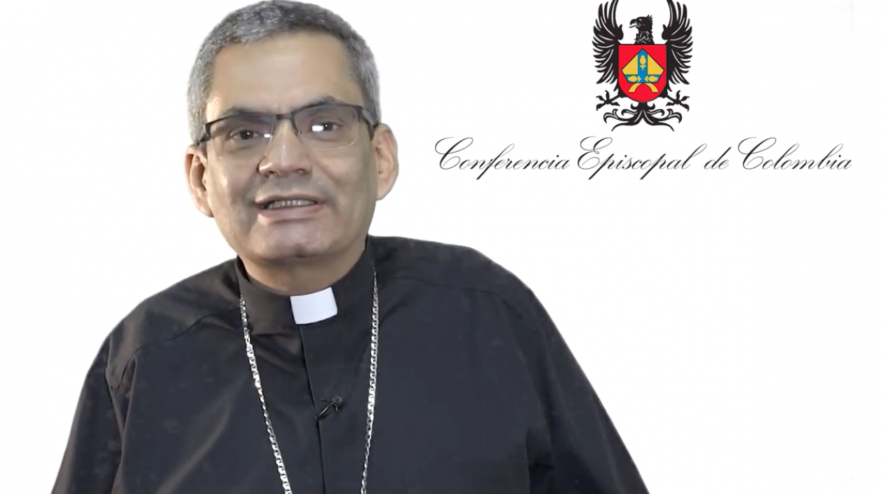 Secretario de la Conferencia Episcopal Colombiana, monseñor Elkín Álvarez.