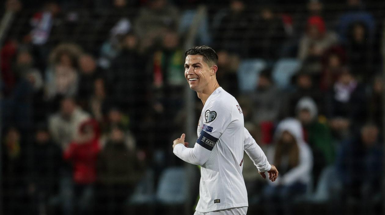 Cristiano Ronaldo, delantero portugués. 