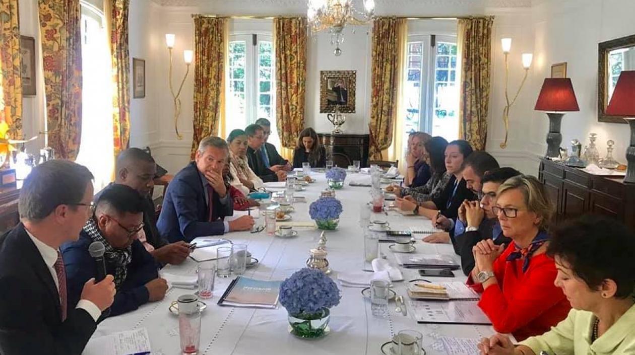 Embajada de Francia escuchó este lunes la situación en el Chocó.