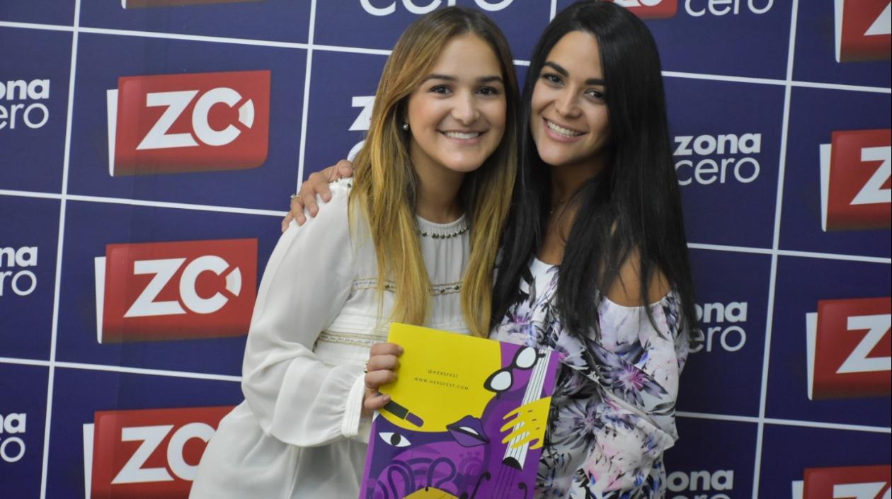 Valeria y Alexandra Abuchaibe, organizadoras de Hexs Fest.