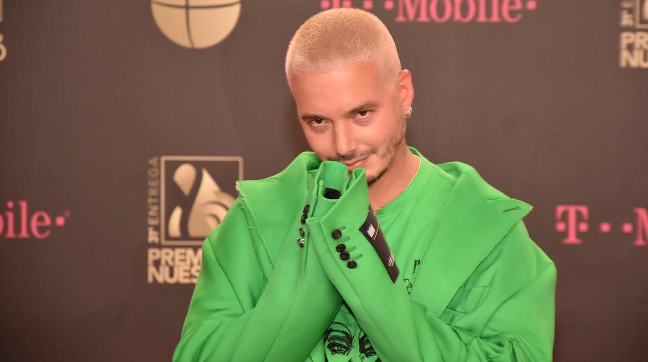 J Balvin, cantante colombiano.