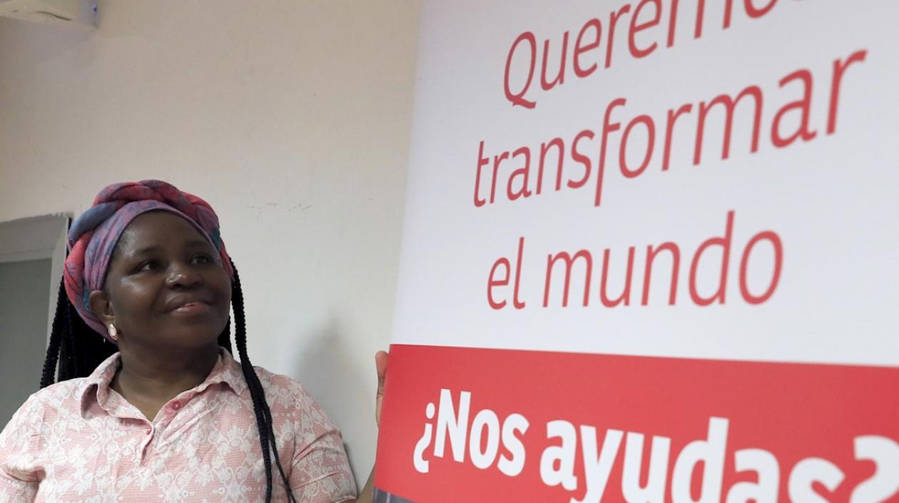 Clemencia Carabalí, líder afrocolombiana.