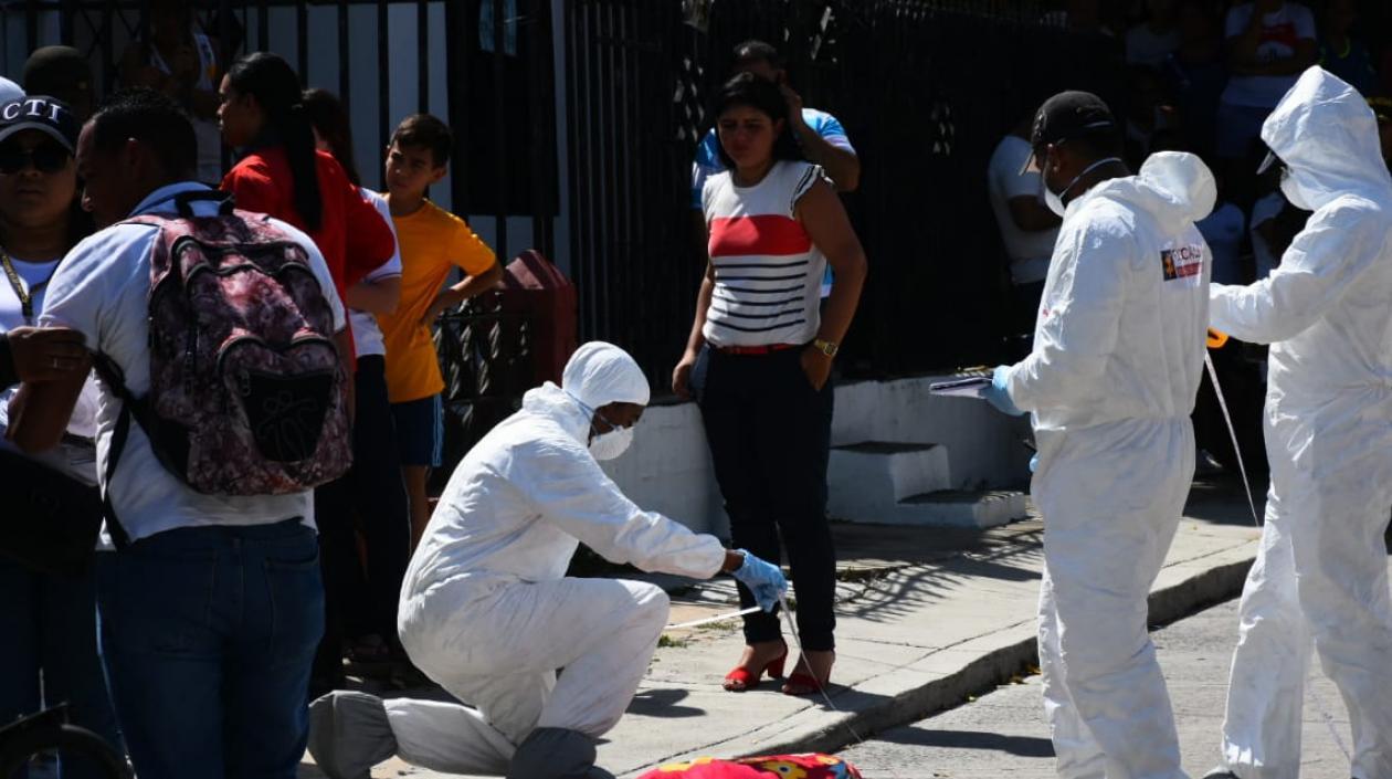 Lugar de los hechos.