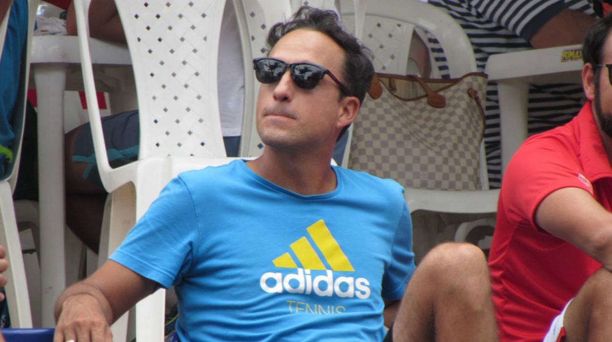 Pablo González, ex capitán de la Selección Colombia de tenis. 