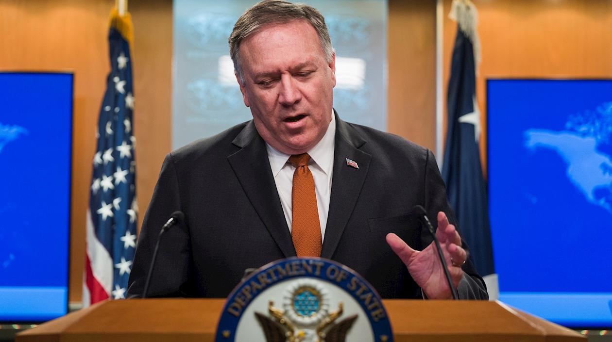 El secretario de Estado de EE.UU., Mike Pompeo.