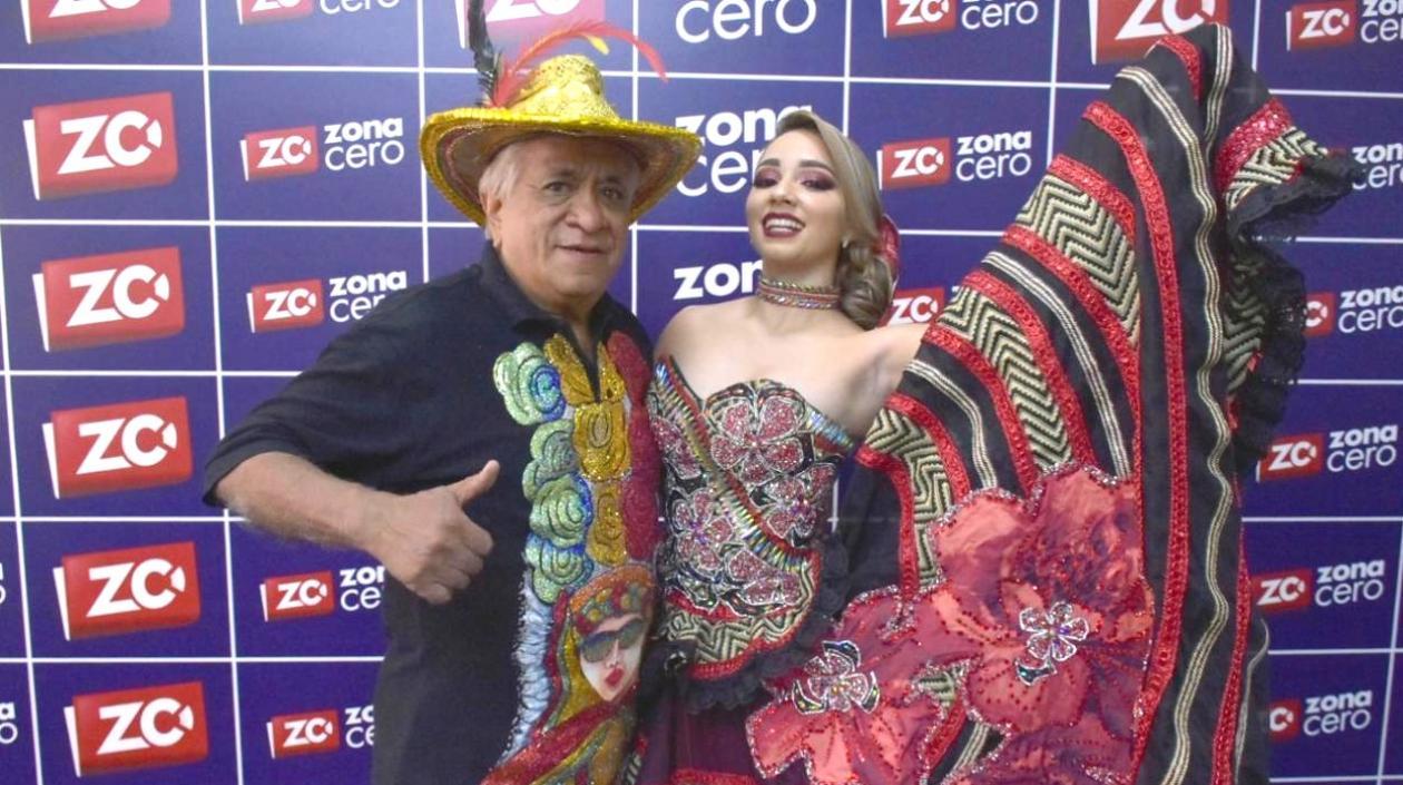 Robinson Albor y Andrea Henríquez, Reyes del Carnaval de la 44.