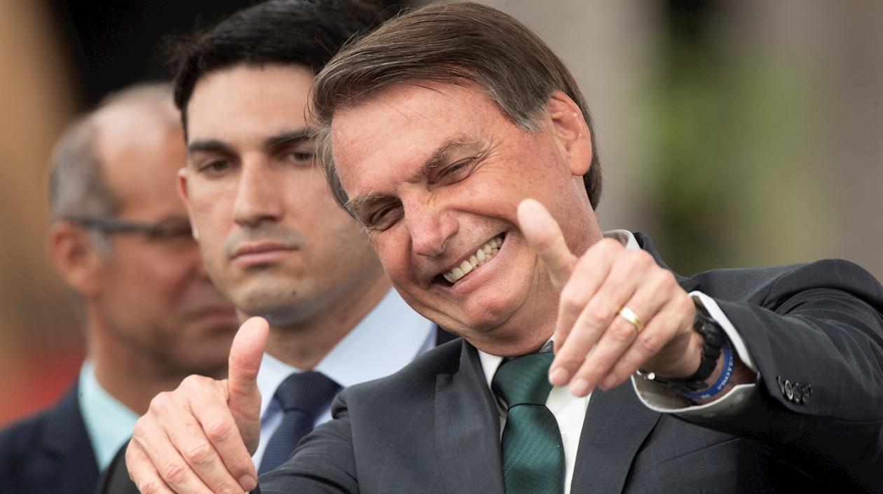 El presidente brasileño, Jair Bolsonaro.